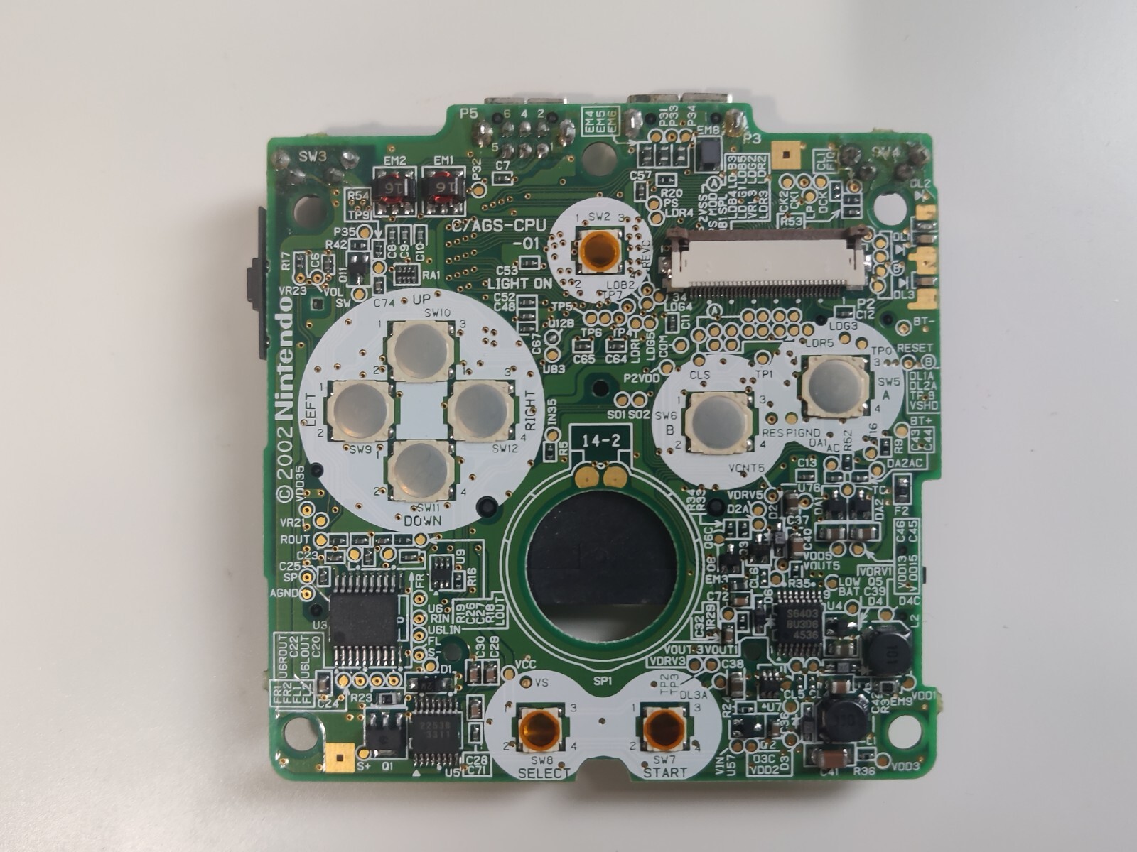 6 Replacement D-Pad A B Button Tactile Switches For Nintendo Gameboy ...