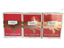 Victoria's Secret LOVE IS HEAVENLY Eau De Parfum Perfume 1.7 oz Lot 3 NEW SEALED