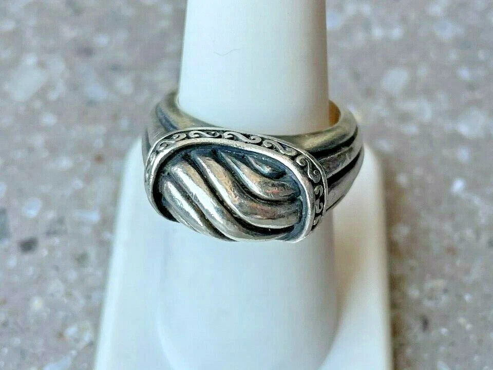 BRIGHTON 925 STERLING SILVER RING SIZE 7.5 eBay