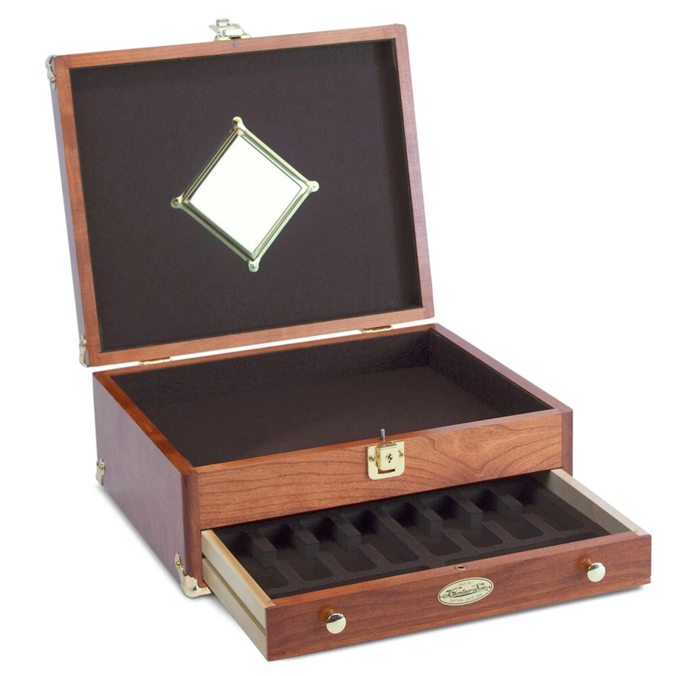 Gerstner & Sons Model C 1401 American Cherry Desktop Case USA MADE! NO TARIFF!!! - Image 4 of 4