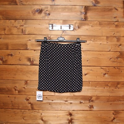Rock ROCCOBAROCCO Gr. Gebraucht fehlt (SA1543) schwarz in Pois
