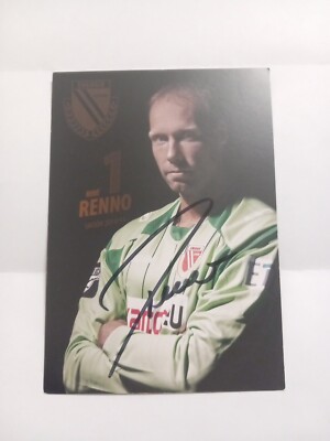 Signierte AK René Renno Energie Cottbus NEU 