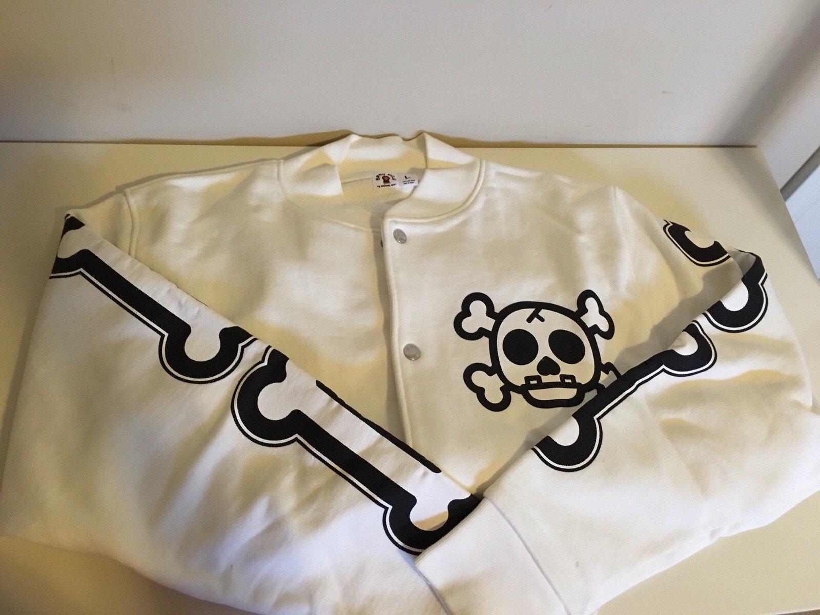 A Bathing Ape Baby Milo Button Down Jacket Sz L Pre-owned Bape image 3
