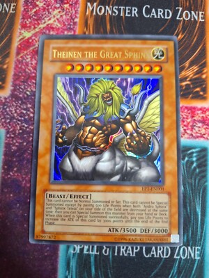 theinen the great sphinx yugioh card value Yu-Gi-Oh! Theinen The Great Sphinx EP1-EN001 Ultra Rare Unlimited LP/MP