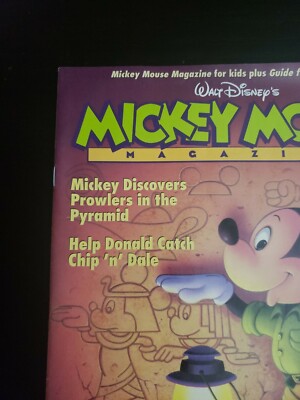 ミッキーマガジン Walt Disney's Mickey Mouse Magazine SPRING 1994 Part 1 | eBay