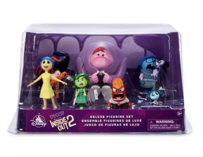 Disney Parks Inside Out 2 Deluxe Figure Play Set New with Tags