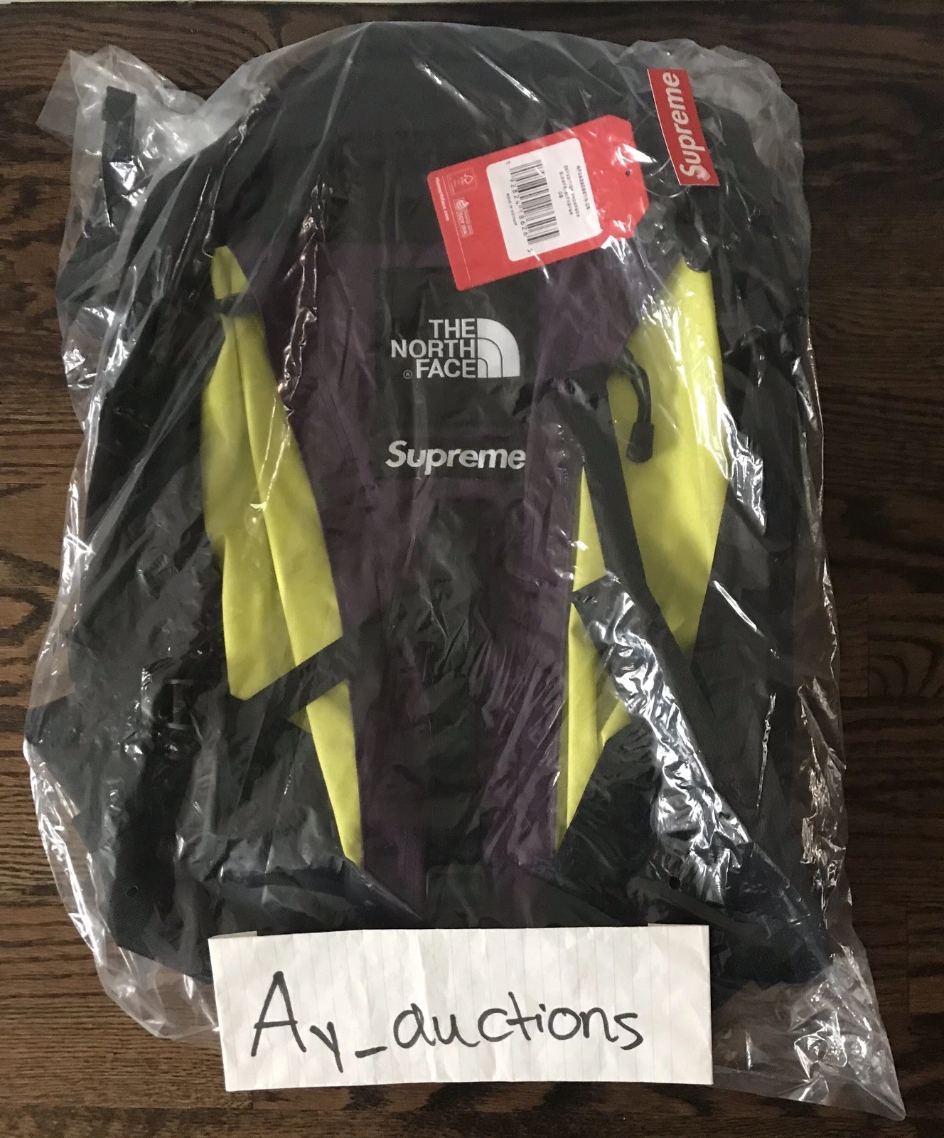 Sac à dos Supreme The North Face Expedition FW18 soufre neuf 100 % authentique