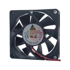 1PCS Delta AFB0724VHD 7020 7CM 24V 2-line 0.27A Inverter Cooling Fan 2-wire NEW