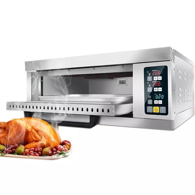 Commercial Large-Capacity Single Layer Oven Cake Pizza Bread Baking Machine
Opens in a new window or