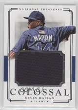 2017 Panini National Treasures Colossal Materials 64/99 Kevin Maitan #CM-KM qf6
