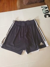New Adidas Mens Aeroready 3-Stripe Training Shorts Black XLarge