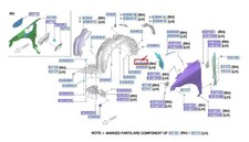 Nissan ARIYA FE0 Motorhaubenleiste vorne rechts 668985MP0B NEU ORIGINAL