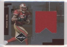 2007 Leaf Limited Jumbo Jerseys /50 Frank Gore #J-19 2h4