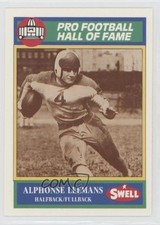 1990 Swell Pro Football Hall of Fame Tuffy Leemans Alphonse Leemans #97 HOF 3c7
