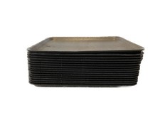 25 PCS Black Craft Foam Trays, 11 x 9 Inch, Paint Ink Mixing, Printmaking, DIY
