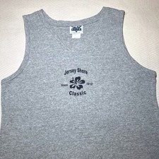 Vintage Y2K Cromer Jersey Shore Classic Tank Top Hibiscus Made in USA Medium