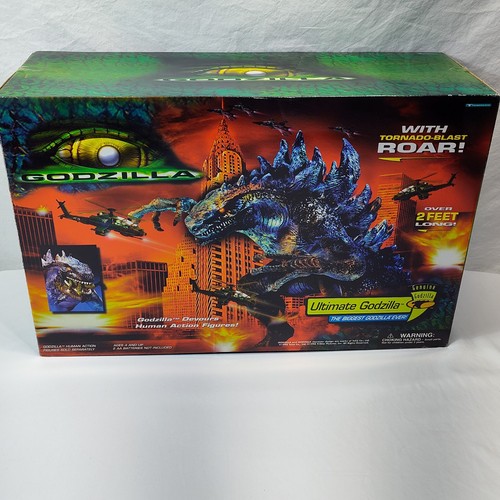 Draps vintage GODZILLA TOHO 1998 pleine grandeur ajustés et plats - THE