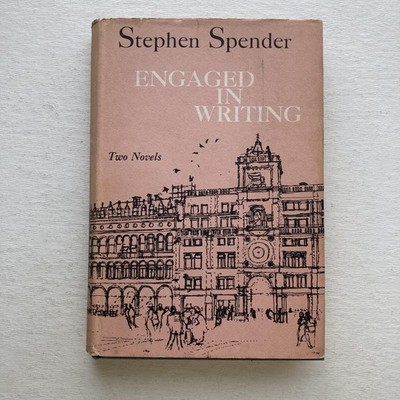 Vintage 1958 Engaged In Writing Two Novels Stephen Spender 1st Printing HC+DJ