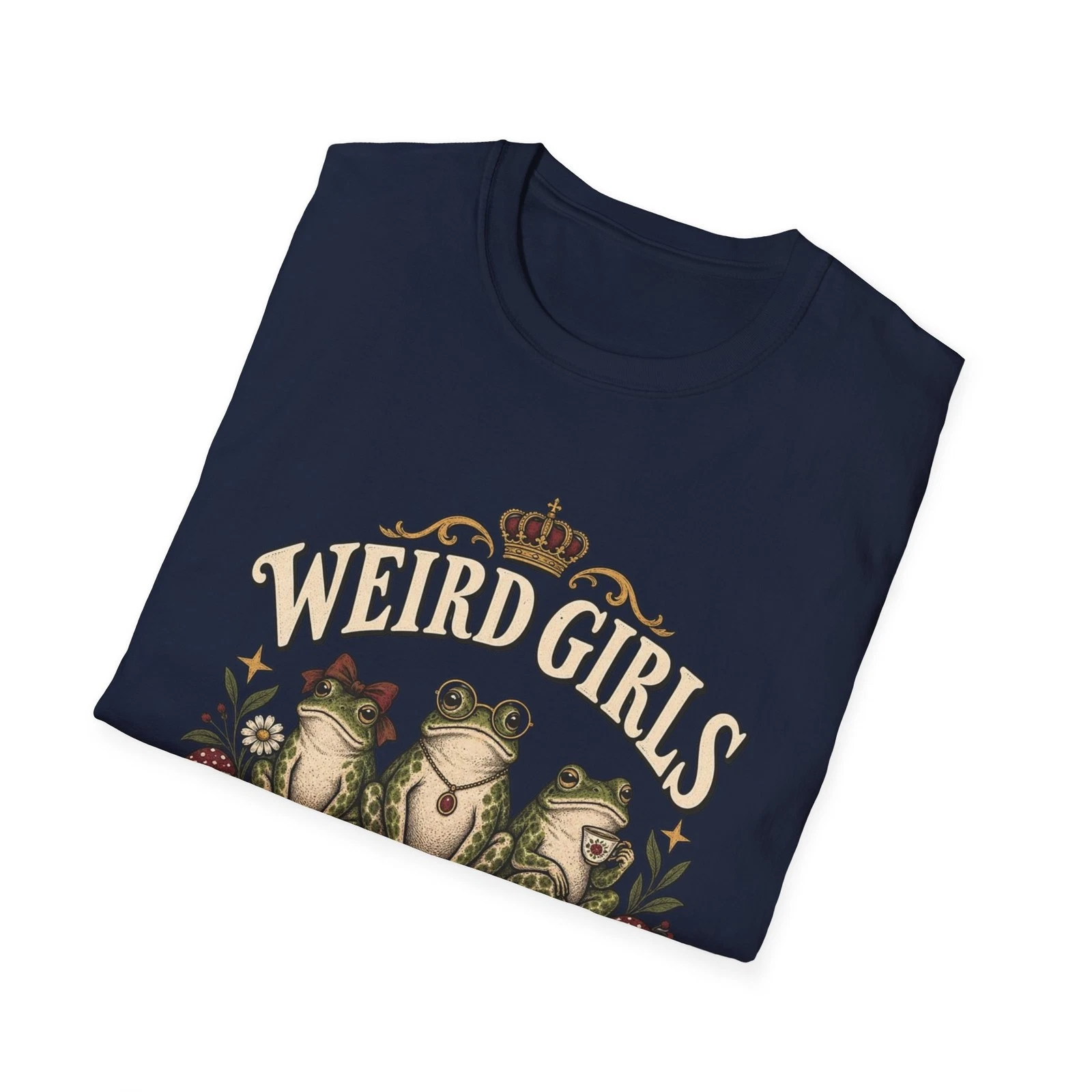Weird Girls Club T-Shirt | Vintage Animal Illustration image 4