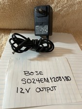 Bose S024EM1200180 Power Supply Adapter 12V Output Oem Bose Used