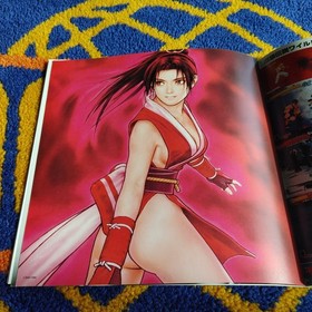 SNK NEO GEO TOKYO GAME SHOW '99 SPRING CATALOG BROCHURE w/Stickers page