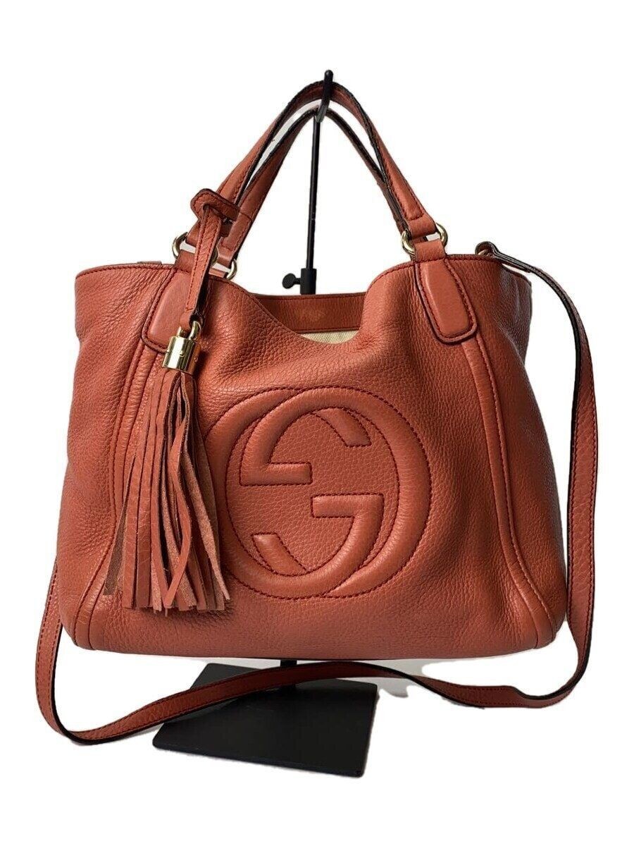 Leather Gucci Look Alike Bag GUCCI Shoulder Bag Soho Leather