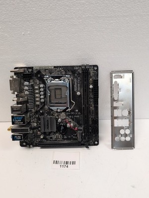 ASROCK H310M-ITX/ac MINI LGA1151 DDR4 Motherboard Support i5/i7-8th CPU Tested -