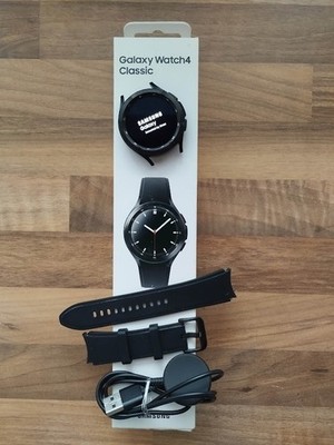 SAMSUNG GALAXY WATCH4 CLASSIC SM-R890 SMARTWATCH  - BLACK !!!
