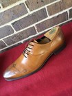 Men's Carrucci Brown Leather Oxfords & Derbys Size 12 — photo 10