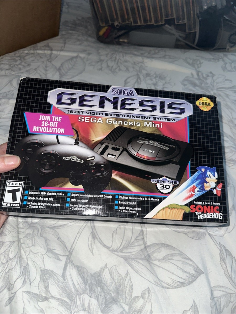 SEGA Genesis Mini Home Game Console - Black for sale online | eBay