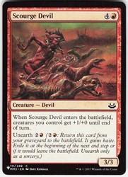 Scourge Devil 111/249 The List