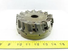 Dijet SMC-6012-10876 6" Indexable Face Mill Cutter 1-1/2" Arbor 12 Flute