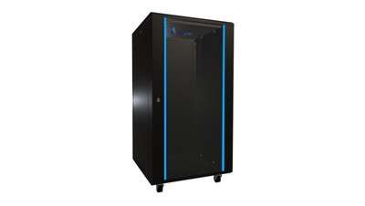 Szafa rack stojąca Extralink 22U 600x600 Czarna