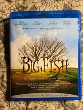 Big Fish 2003 Blu-ray  PLAYED ONCE  SHIPS IN LESS THAN 24 HRS  