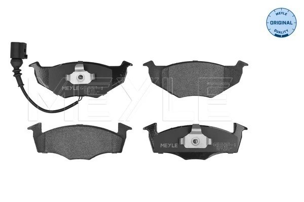 Kit plaquettes de frein Meyle 025 218 6817/W à friction silencieuse anti-vibration
