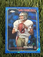 2024 Topps Chrome Sapphire Edition #178 Steve Young San Francisco 49ers HOF