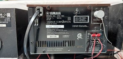 YAMAHA CRX-140 ミニコンポ Yamaha CRX-140 Shelf Stereo Receiver Radio CD Player USB MP3 AUX