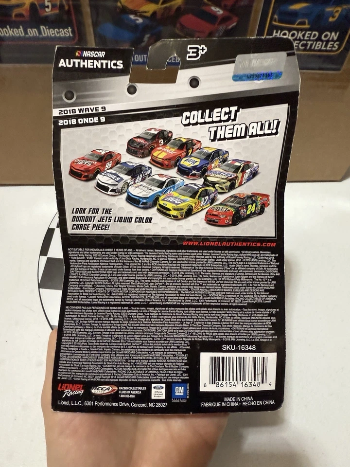 AUSTIN DILLON #3 DOW 2018 Daytona 500 WIN NASCAR Authentics 1:64 Diecast WAVE 9 - Image 4 of 4