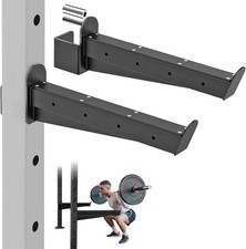 Heavy Duty Safety Spotter Arms for 3" x 3" Power Rack with 5/8" or 1" Holes, ...