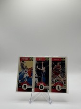 Collector's Choice Theo Ratliff / Shawn Bradley / Luc Longley Mini-Cards Panels