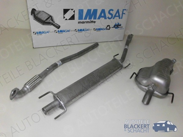 Imasaf Auspuffanlage Ab Kat für Opel Astra H+Gtc 1.6+1.8 2006-2014| Flex+Msd+Esd-image
