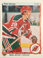 Peter Stastny -- 1990 Upper Deck -- #163