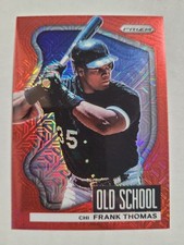 2022 Panini Prizm - Old School Frank Thomas #OS-3 Red Prizm /149