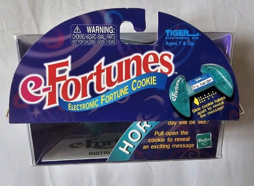 2000 Hasbro Tiger E-Fortunes Electronic Fortune Cookie HOROSCOPE Vintage NOS New - Picture 4 of 8