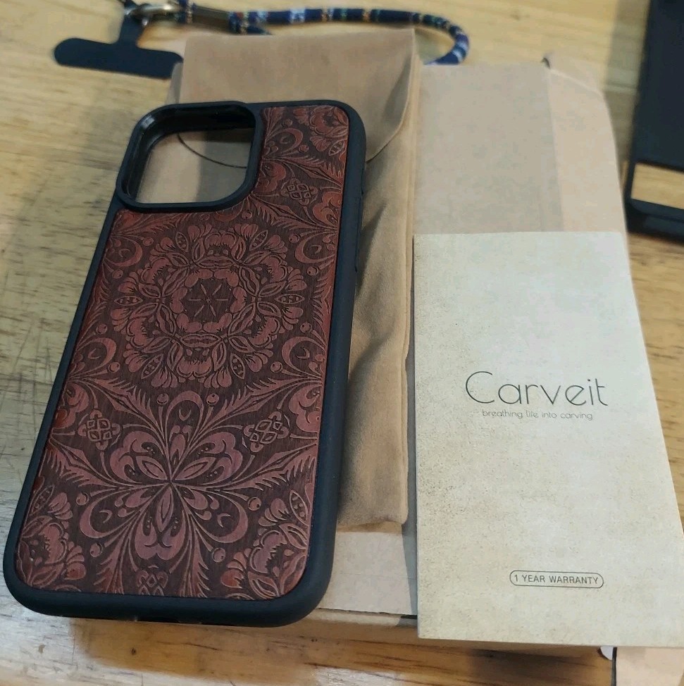 Carveit Wood Magnetic Iphone 15 Pro Max Case Carveit Wood Magnetic Iphone 15 Pro Max Case