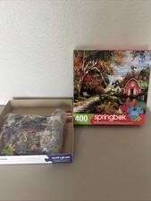 Springbok 400 Piece Family Puzzle  Autumn Bar...