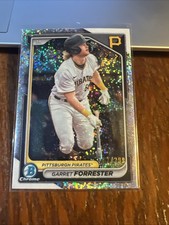 Garret Forrester 2024 Bowman Chrome Prospect Rookie Speckle Refractor /299