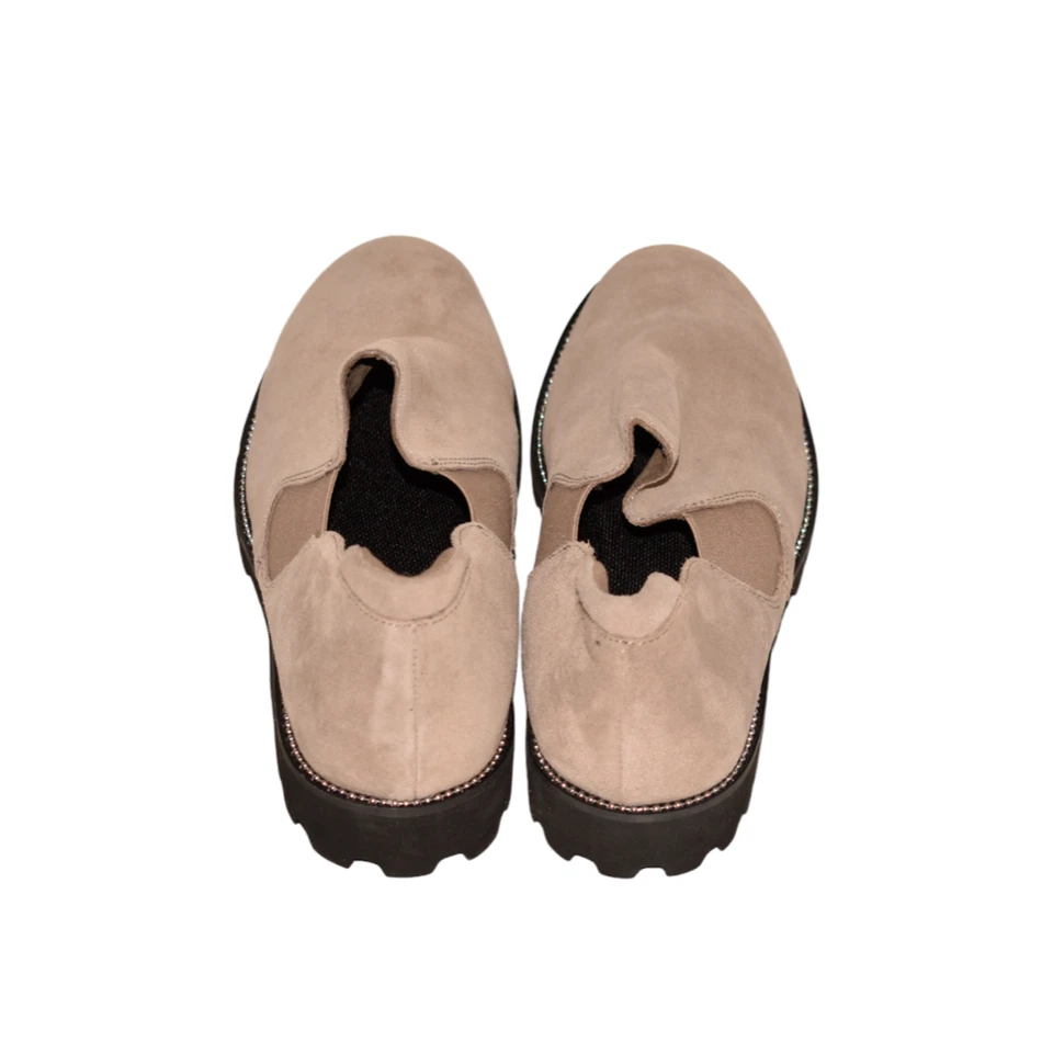 BLONDO NUEVO $100 Robin Impermeable Plano en Cuero Seta Talla 9M Foto 3 de 4