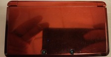 Flame Red Original 3DS USA console