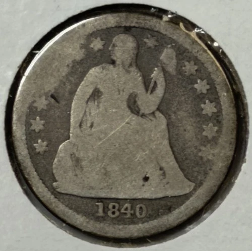1840 10c Seated Liberty Dime ** BE4018
